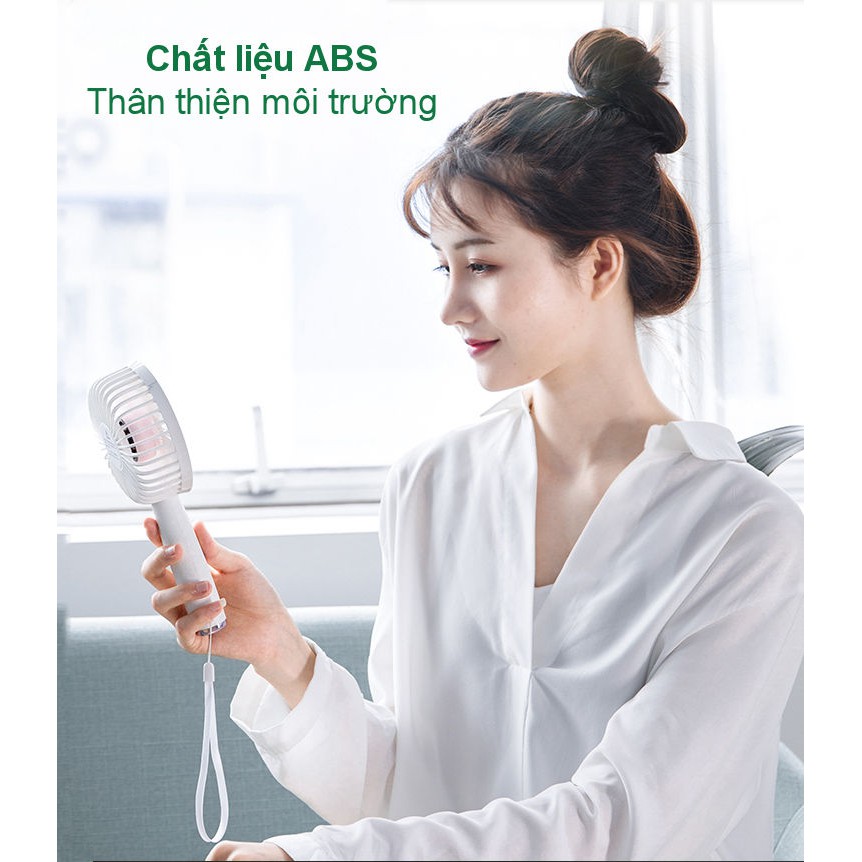 Quạt sạc tích điện mini cầm tay hoăc để bàn cổng sạc USB type C 2500mAh UGREEN LP149 50724 | BigBuy360 - bigbuy360.vn