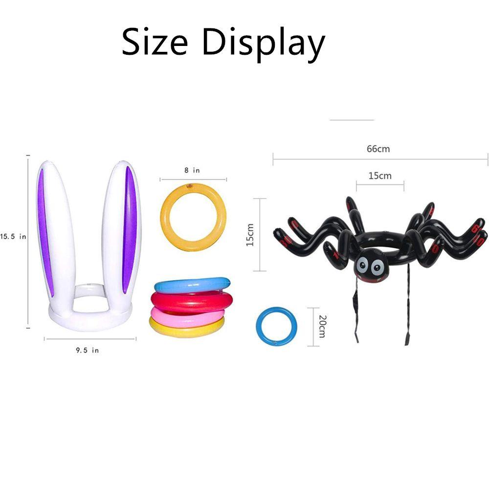 Btlimer Mũ Bơm Hơi PVC Hình Tai Thỏ Phục Sinh Cho Bé