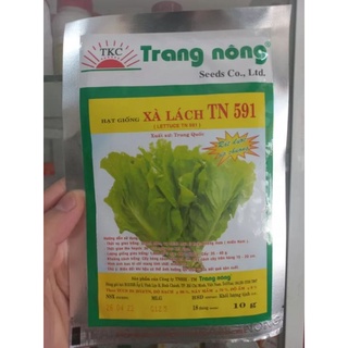 Hạt giống xà lách tn 591 trang nông 10g