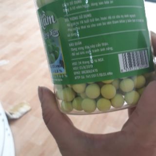 1kg viên mầm hồng sâm matcha
