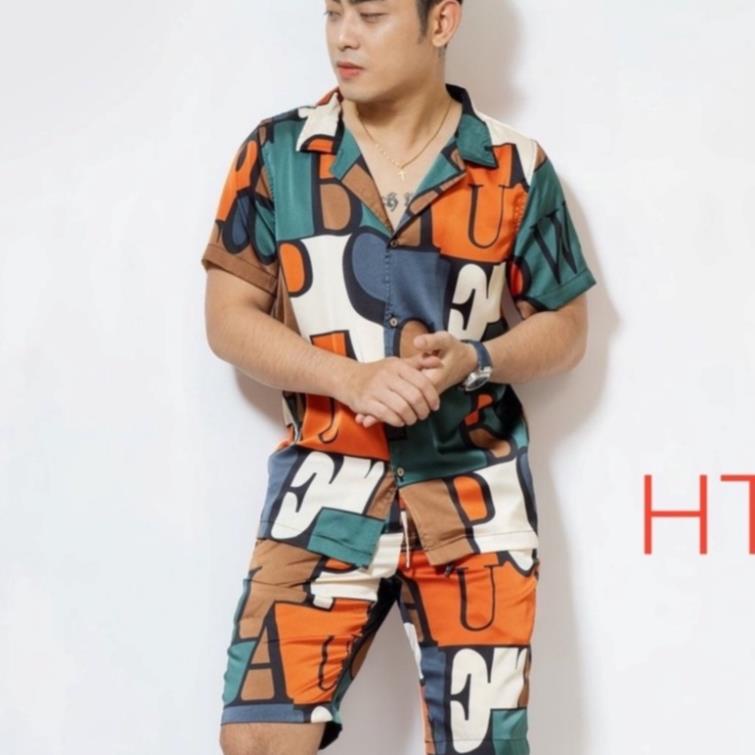 Đồ Ngủ Pyjama Nam Cao Cấp Lụa Satin Mềm Mịn Hoạ Tiết Thời Trang !