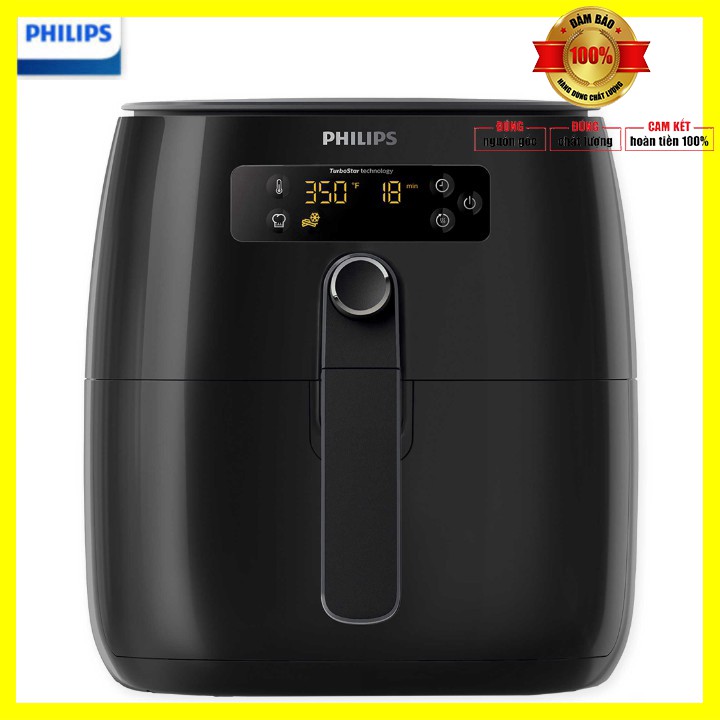 [ BẢO HÀNH 12 THÁNG] Nồi chiên không dầu điện tử cao cấp thương hiệu Philips HD9741 Dung lượng 3 lít công suất 1300W