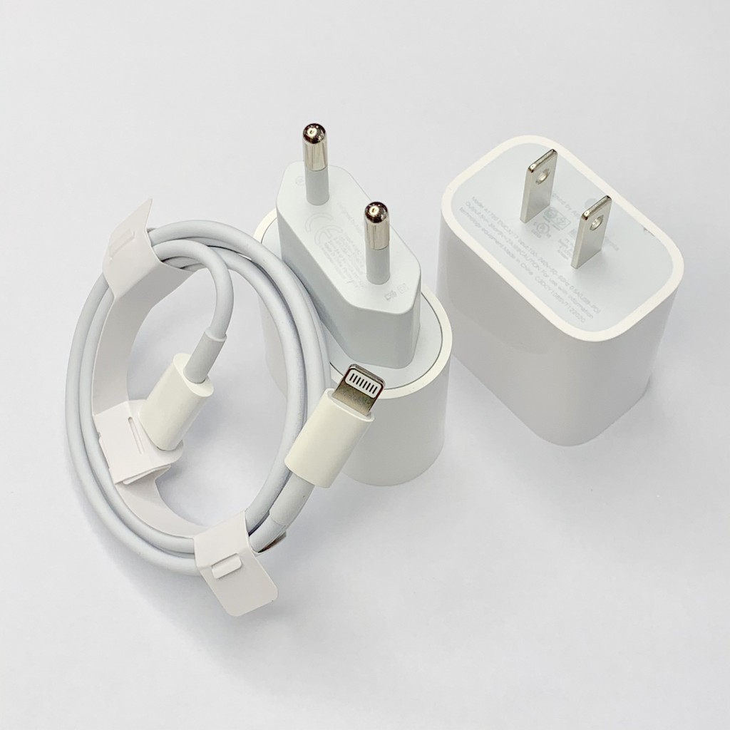 Bộ sạc nhanh Iphone PD 18W 20W cho 11 promax, củ cáp Lightning to Typec tiêu chuẩn apple, cóc và dây sạt dài 1m KLH | BigBuy360 - bigbuy360.vn