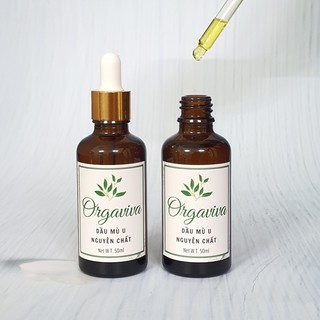 Dầu mù u nguyên chất Orgaviva Chai nhỏ giọt 50ml