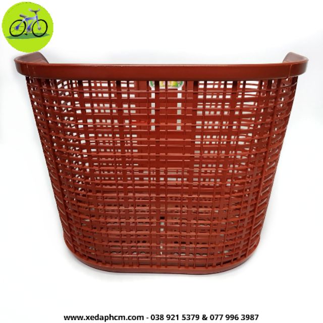Rổ xe đạp nhựa cao cấp chuyên dụng xe phổ thông martin, mini, asama
