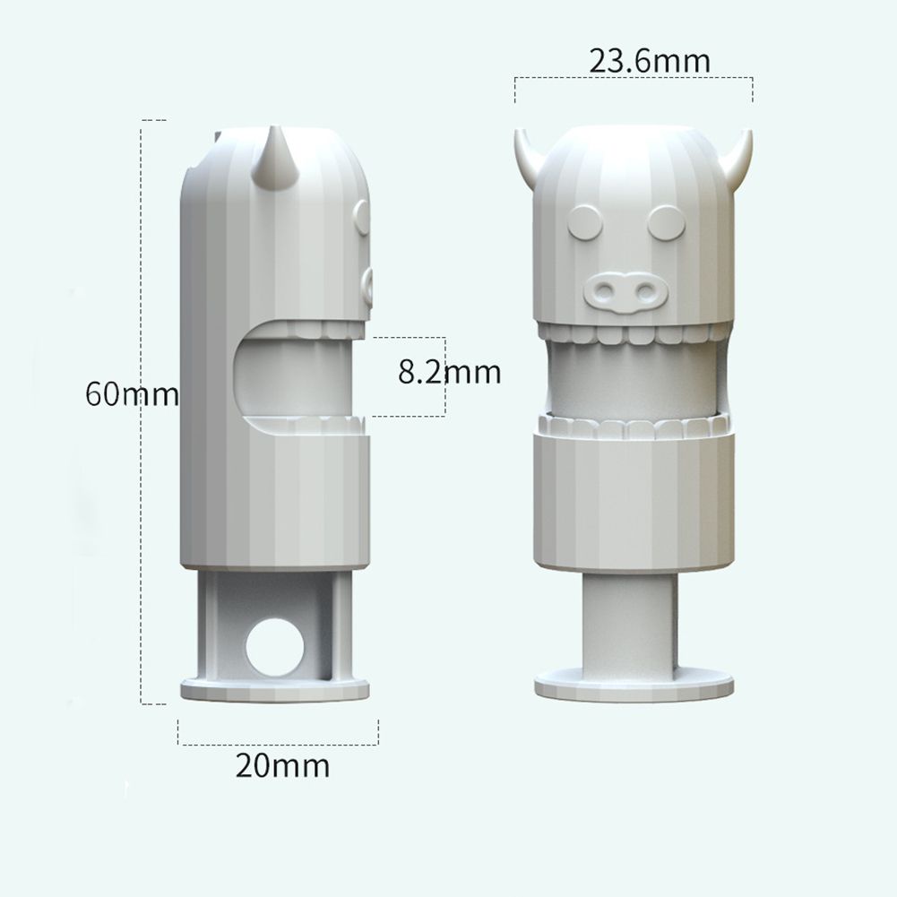 4 Kẹp miệng túi thực phẩm bằng ABS chống ẩm tiện dụng