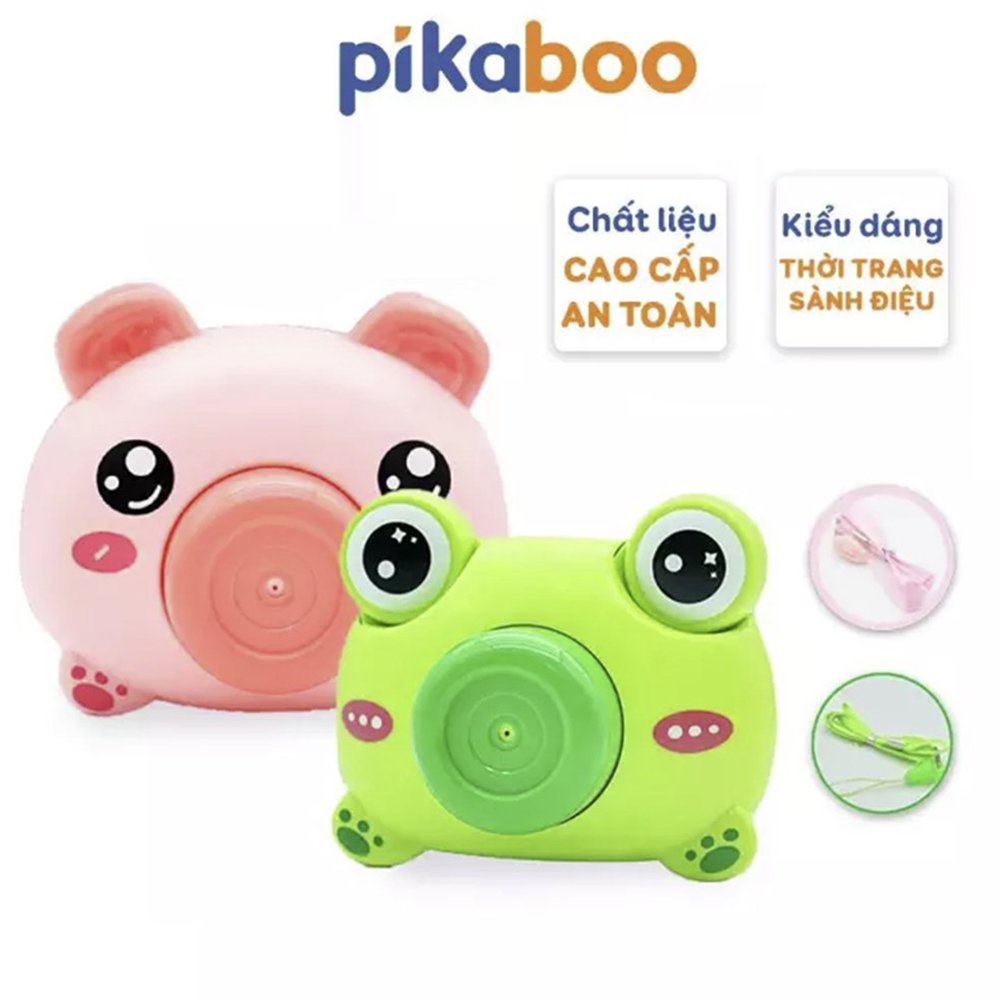 (Summer Sale 50%) Đồ chơi máy ảnh phun nước nhà tắm Pikaboo chất liệu nhựa ABS cao cấp đã qua kiểm định an toàn cho bé