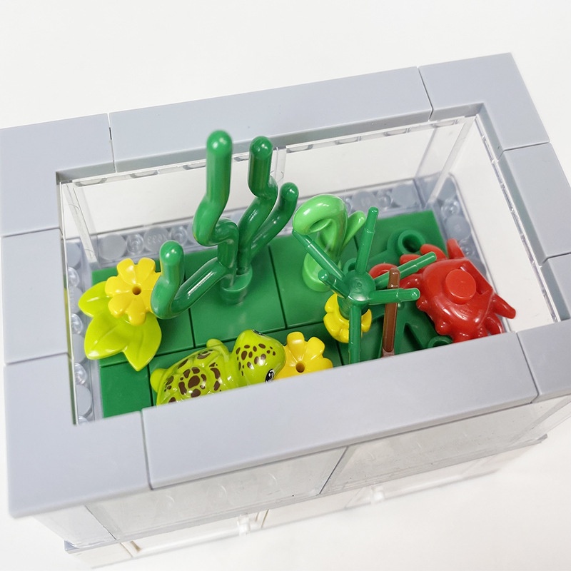 Bộ đồ chơi lắp ráp lego mô hình bể cá/rùa độc đáo
