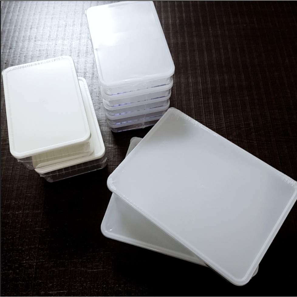 Bộ 9 Hộp Trữ Đông Tủ Lạnh Hộp Đựng Thực Phẩm 3 Kích thước Chất Liệu Nhựa Cao Cấp An Toàn Có Nắp Đậy Silicook Hàn Quốc