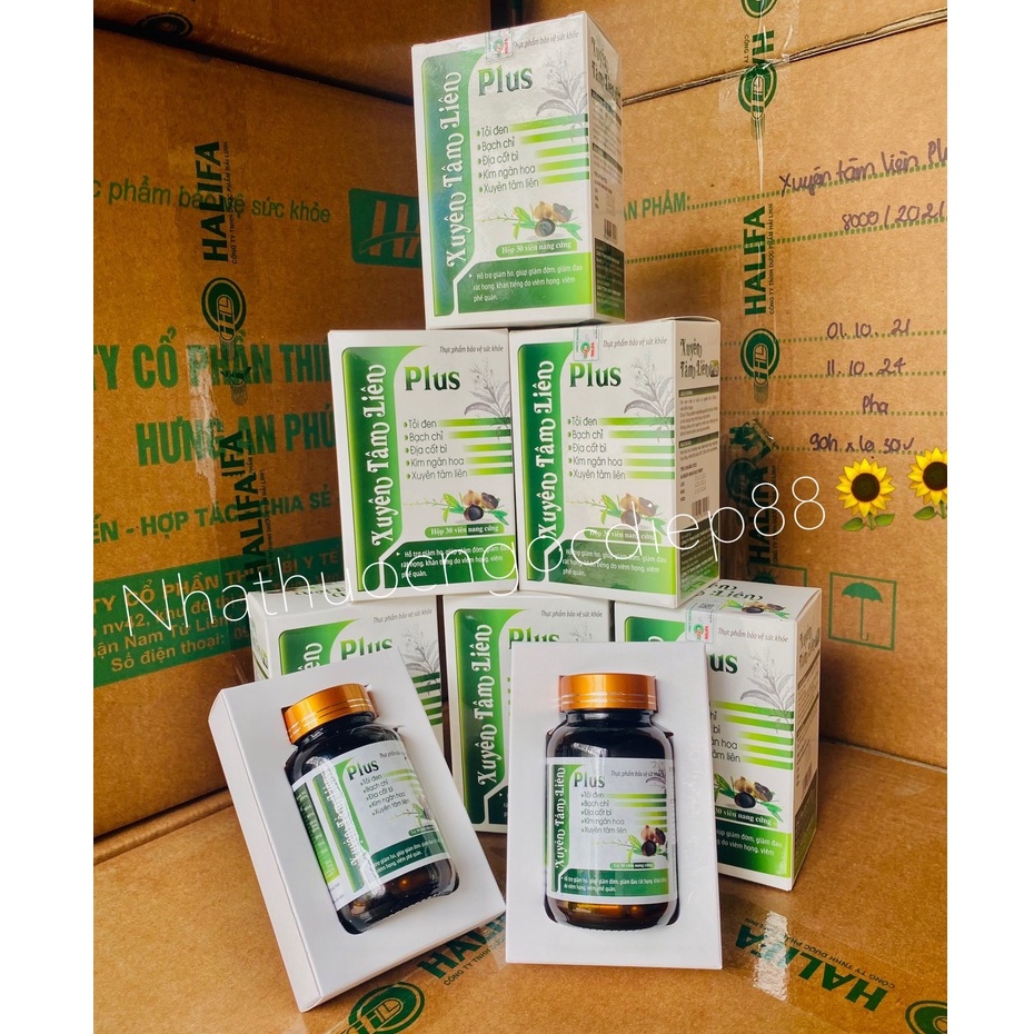 Xuyên tâm Liên Plus - Hỗ trợ phòng ngừa các vấn đề về hô hấp ,người có miễn dịch kém (Hộp 30 viên)