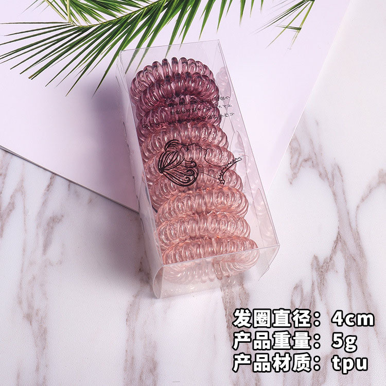 Dây buộc tóc hình lò xo thời trang cho nữ