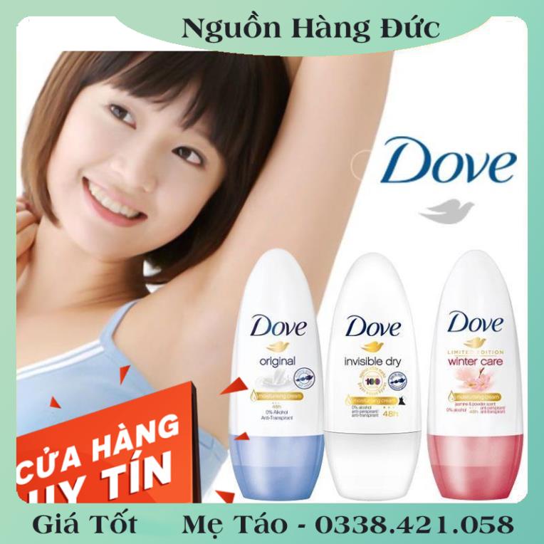 [auth] Lăn khử mùi Dove Đức giúp trắng mịn vùng nách, không gây vàng áo [Hot]