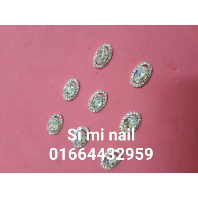 Khay đá hình gắn móng da dạng mẫu mã, ánh màu hàng đẹp.. các kiểu hình mẫu đối xứng cực Đẹp cực sang trọng
