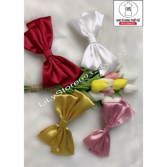 KẸP TÓC NƠ SIÊU DỄ THƯƠNG( ẢNH THẬT DO CHỦ SHOP TỰ CHỤP 10000%)