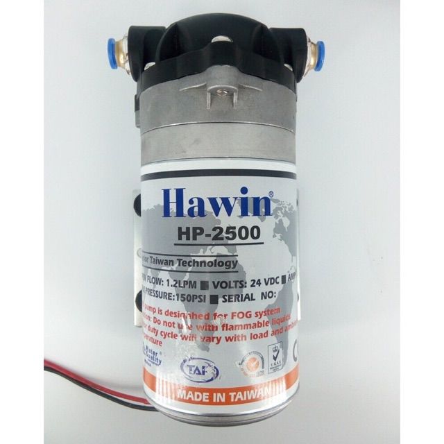 Máy phun sương HAWIN 24V HP-2500 + nguồn 24V