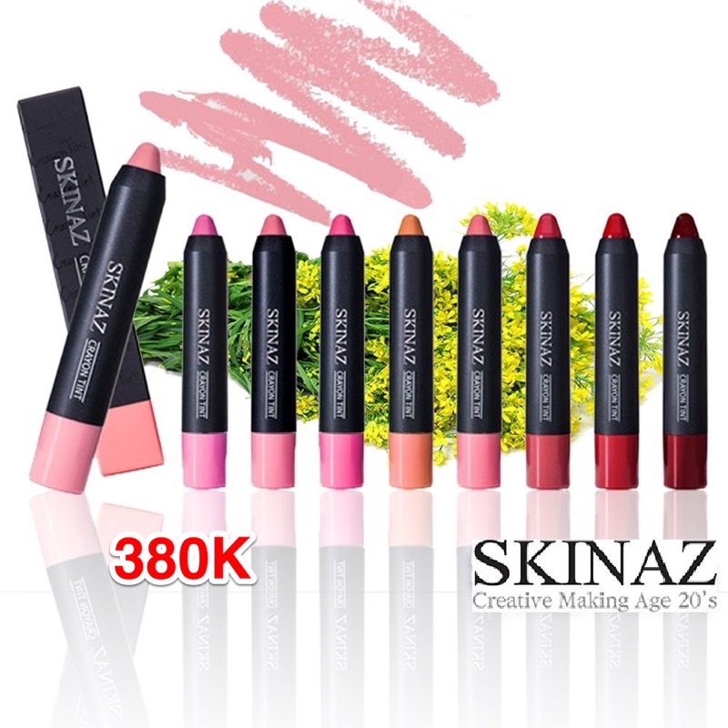 Son Môi Bút Chì Crayon Tint Skinaz Hàn Quốc - 2,7G