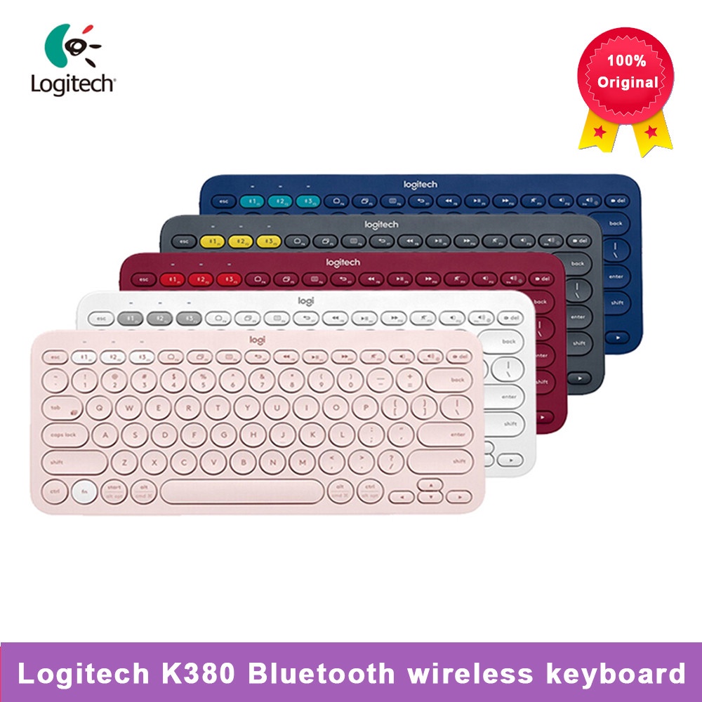 Bàn phím Bluetooth không dây chính hãng LOGITECH k380 cho iphone, Ipad, Macbook, Window