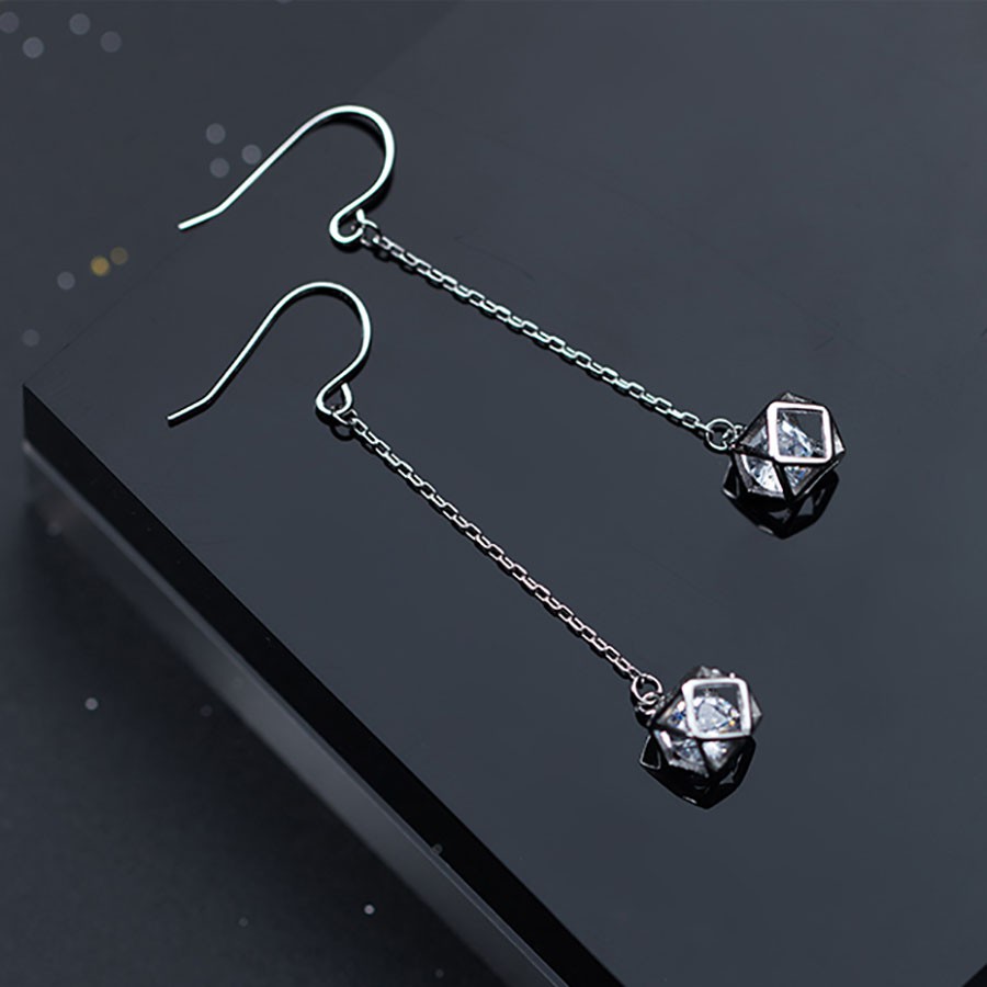 Khuyên Tai Bạc Nữ S925 Cao Cấp B2438 Trang Sức Bảo Ngọc Jewelry