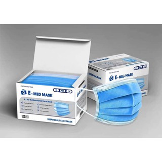 Khẩu trang y tế EMED hàng 4 lớp chính hãng cty đầy đủ giấy tờ kiểm định