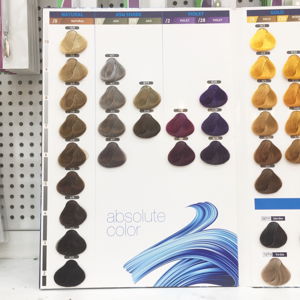 Kem nhuộm tóc LAVOX Collagen 3D hàng chính hãng công ty Việt Nam