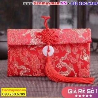 Bao lì xì vải gấm cao cấp - bao dọc - bao ngang lì xì tết sang chảnh