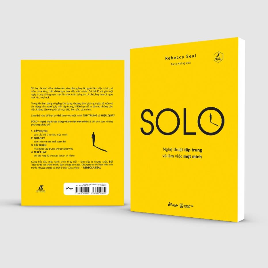 Sách - SOLO - Nghệ Thuật Tập Trung Và Làm Việc Một Mình - AZVietNam