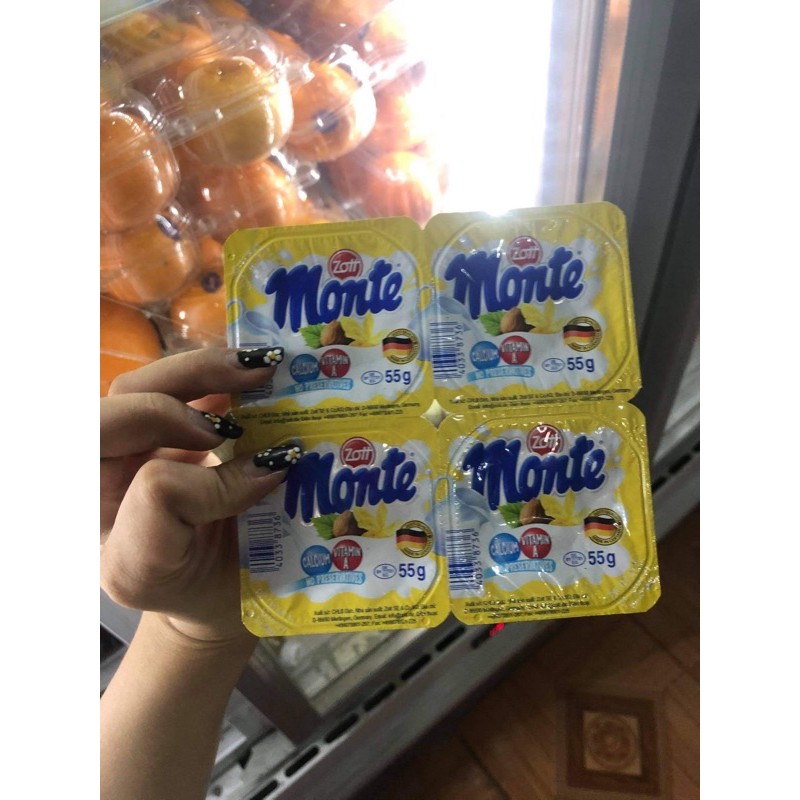 Váng sữa Monte cho bé