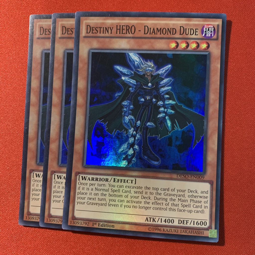 [EN][Thẻ Bài Yugioh Chính Hãng] Destiny Hero - Diamond Dude