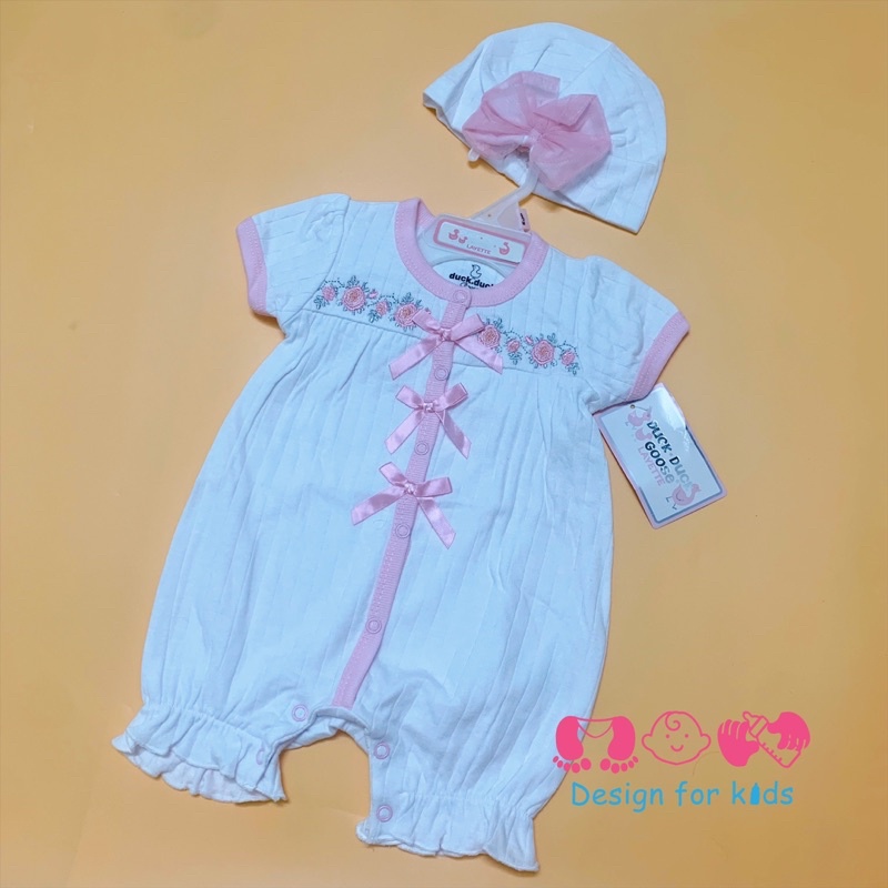 Bộ body đùi kèm mũ xinh hàng hãng xuất dư cho bé gái