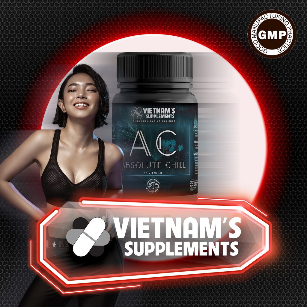 Viên uống bổ sung 5-HTP cải thiện giấc ngủ Absolute Chill - VN Supplements 60 viên/lọ