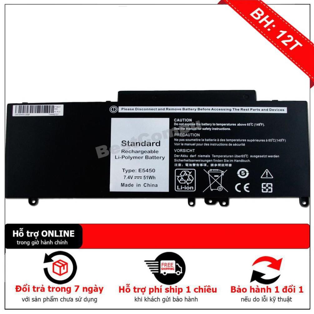 Pin thay thế cho Laptop ( Dùng cho máy Dell Latitude 5270,5470,5570)- 62Wh- Loại tốt - Original