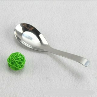 $ Inox thái 304 $ Thìa phở cán cong dầy - thìa phở thái ngắn hàng inox 304 sáng bóng sịn sò, không han gỉ