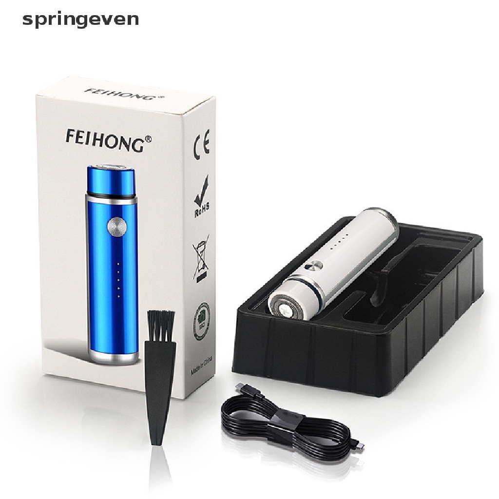[Hàng mới về] Máy cạo râu mini bằng điện sạc bằng cổng USB tiện dụng cho nam