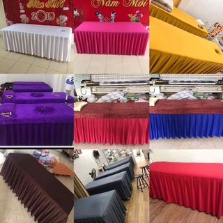 Ga giường spa, nối mi, giường gội chất thun dày dặn