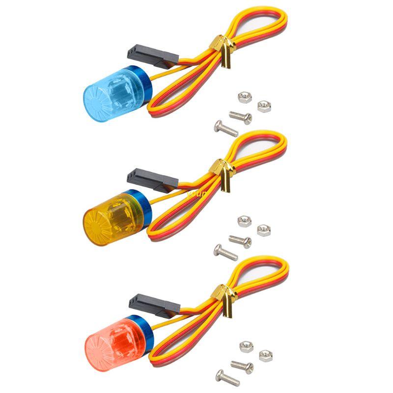 Đèn led nhấp nháy xoay được cho xe tải điều khiển từ xa 1: 10 1: 14 tamiya