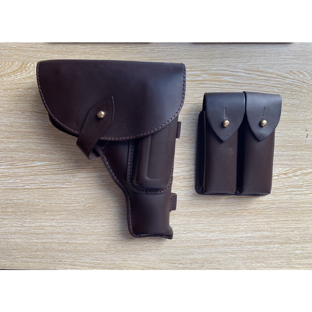 Bao da K59 - K54 - RG88 - Rulo, làm bằng da thật, chắc chắn, cứng cáp