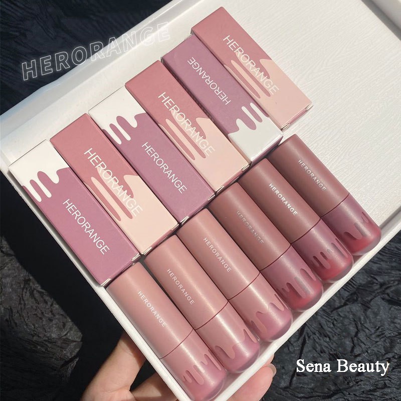 Son sáp mịn môi Herorange Vỏ Loang Màu Cao Cấp Senabeauty | BigBuy360 - bigbuy360.vn