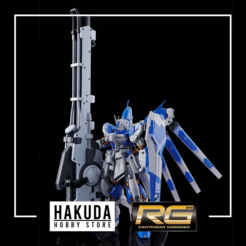 Mô hình P-Bandai RG 1/144 Hyper Mega Bazooka Launcher (Hinu Bazooka) - Chính hãng Bandai Nhật Bản