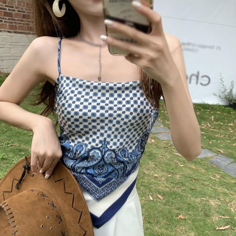 Áo Không Tay Kiểu Dáng Retro Thời Trang Phong Cách Hàn Quốc Dành Cho Nữ