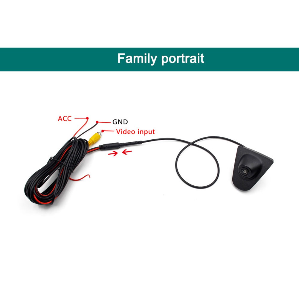 Smartour 180 Độ Fisheye HD Xe Ô Tô Mặt Trước Logo Logo Camera Dành Cho Xe Honda Accord 2018 2021 Tầm Nhìn Ban Đêm Camera Trước