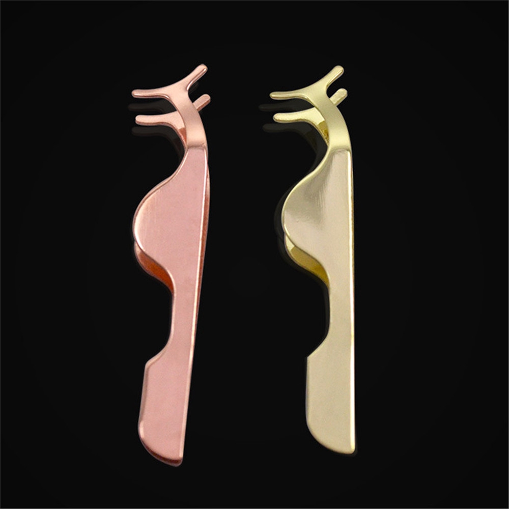 [Hàng mới về] Nhíp gắn lông mi giả bằng thép không gỉ tùy chọn màu sắc