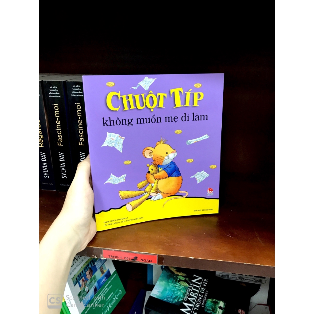 Sách - Chuột Típ Không Muốn Mẹ Đi Làm (Tái Bản 2019)