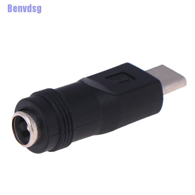 Giắc Chuyển Đổi Benvdsg 1pcs 5.5x2.1mm Sang Type-C 3.1 Male Plug 90 / 180 Độ Dc