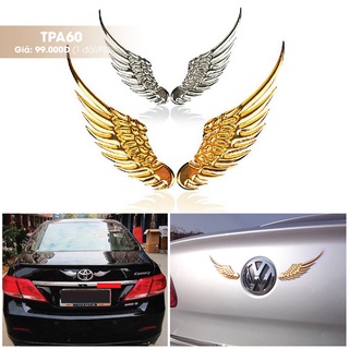 (XẢ HÀNG GIÁ SỐC) Đôi cánh thiên thần trang trí logo xe ôtô, xe hơi