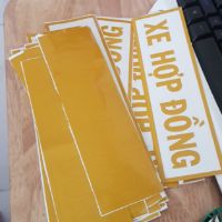Chữ decal 3m XE HỢP ĐỒNG