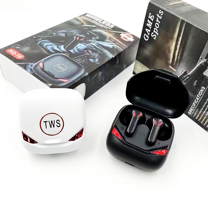 Tai Nghe Không Dây Gaming FLOVEME HQ10 TWS - Chuyên Dụng Cho Game Thủ - Bass Mạnh Mẽ, Độ Trễ Cực Thấp Khi Chơi Game.