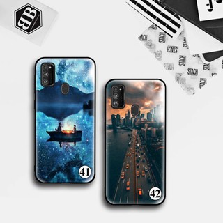 Ốp lưng điện thoại Samsung M30s - Samsung M21 ( samsungm30s ) ( samsungm21 ) chim công mẫu đơn