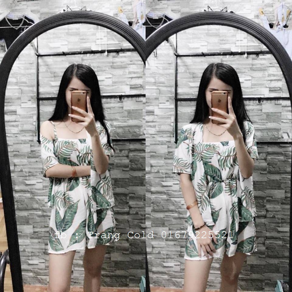 set Jum , áo khoác ngoài đi biển