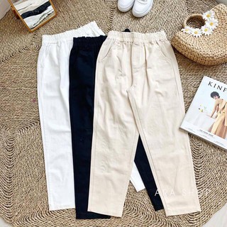 Quần Baggy Vải Thô ( Ảnh Chụp Thật)