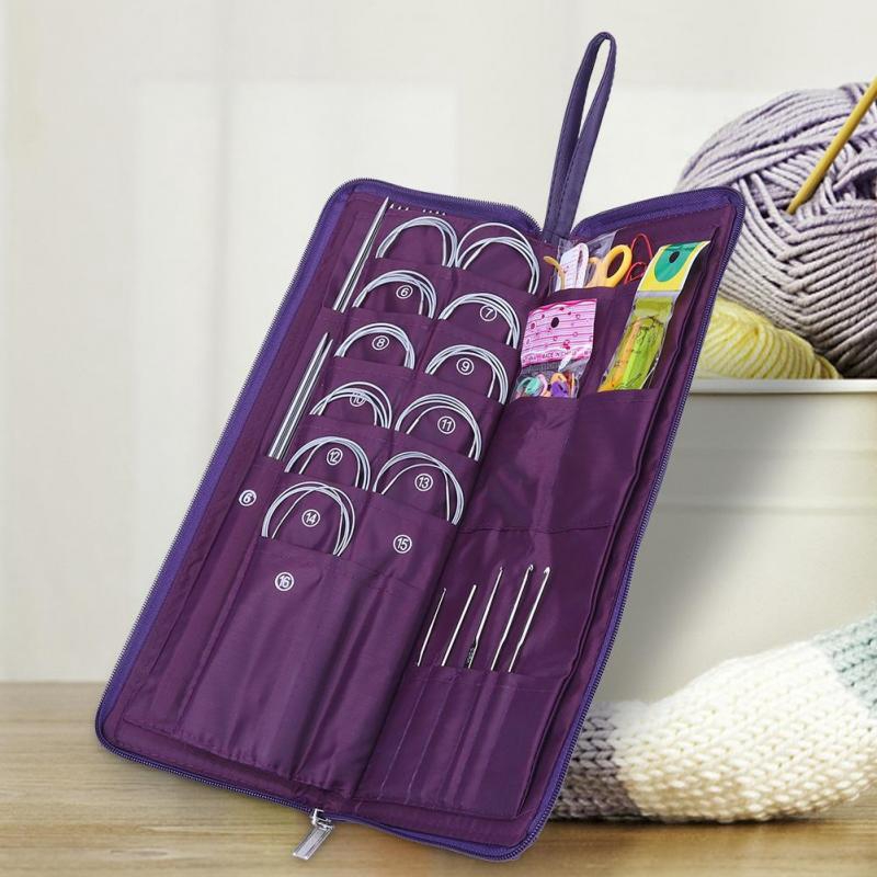 Bộ kim móc len 104 món chuyên dụng